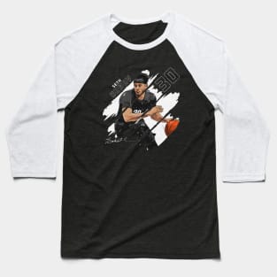 Seth Curry Brooklyn Stripes Baseball T-Shirt